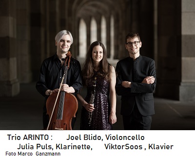Trio Arinto, Klarinette , Cello, Klavier